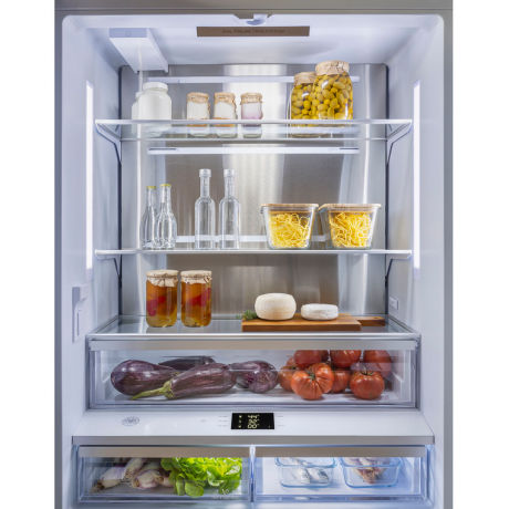 BERTAZZONI RFD90S5FPNS/24 C PRO Εντοιχιζόμενος Ψυγειοκαταψύκτης PREMIUM SLOT-IN 91cm Ανθρακί